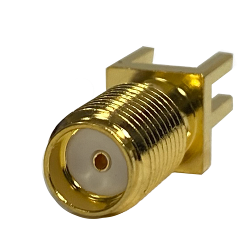 SMA - Straight Jack PCB Solder Post End Launch Medium