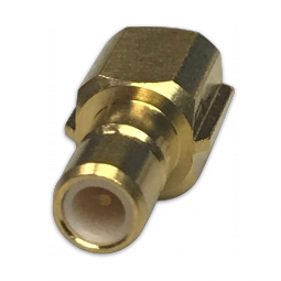 SMB - Straight Jack Round Post PCB Surface Mount
