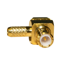 MCX - Right Angle Plug Crimp Cable RG178