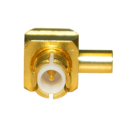 MCX - Right Angle Plug Semi-Rigid Cable 0.047