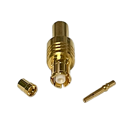 MCX - Straight Plug Reverse Polarity Crimp Cable RG178