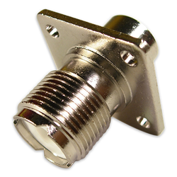 UHF - Straight Jack Clamp Panel Mount RG58