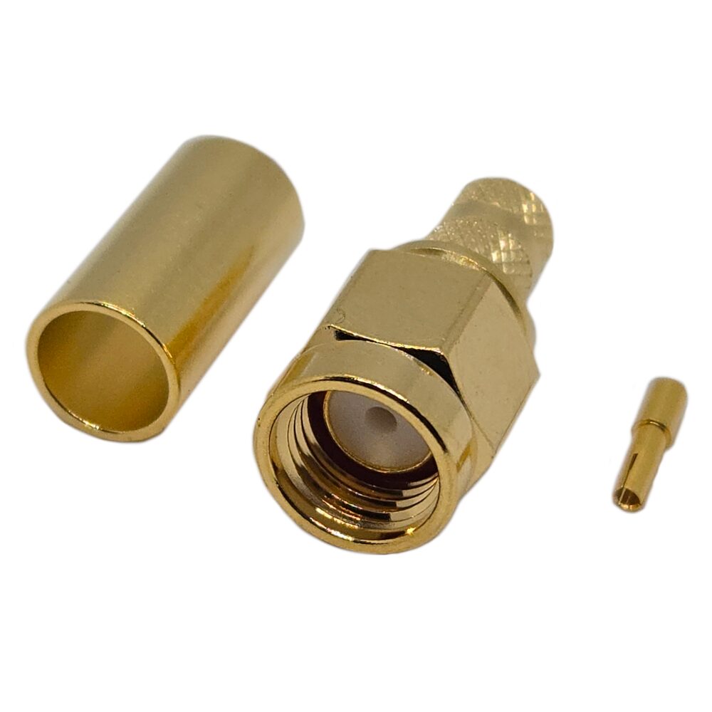 SMA - Straight Reverse Polarity Plug Crimp Cable RG-316 (SASRM11GT-LL58)