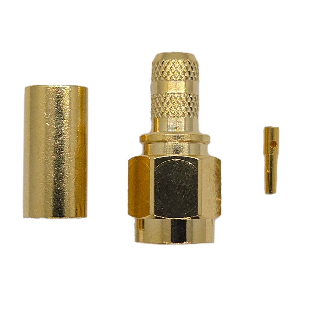 SMA - Straight Reverse Polarity Plug Crimp Cable RG-316 (SASRM11GT-LL58) - Image 2